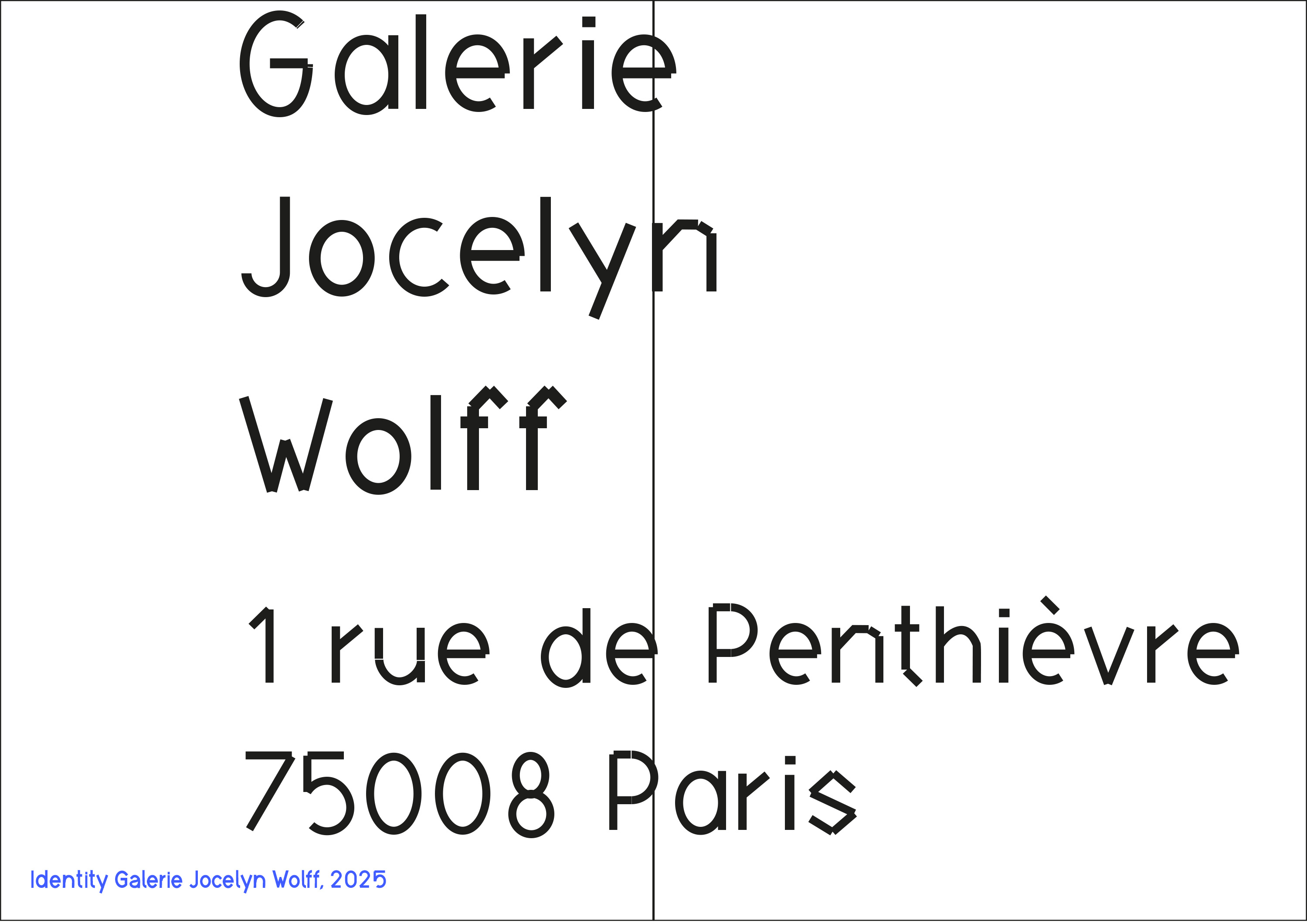 Galerie Jocelyn Wolff